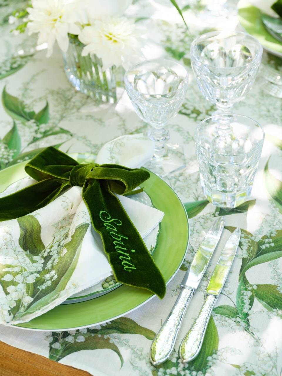 Sabrina’s Lilly of the Valley themed F1 Lunch
