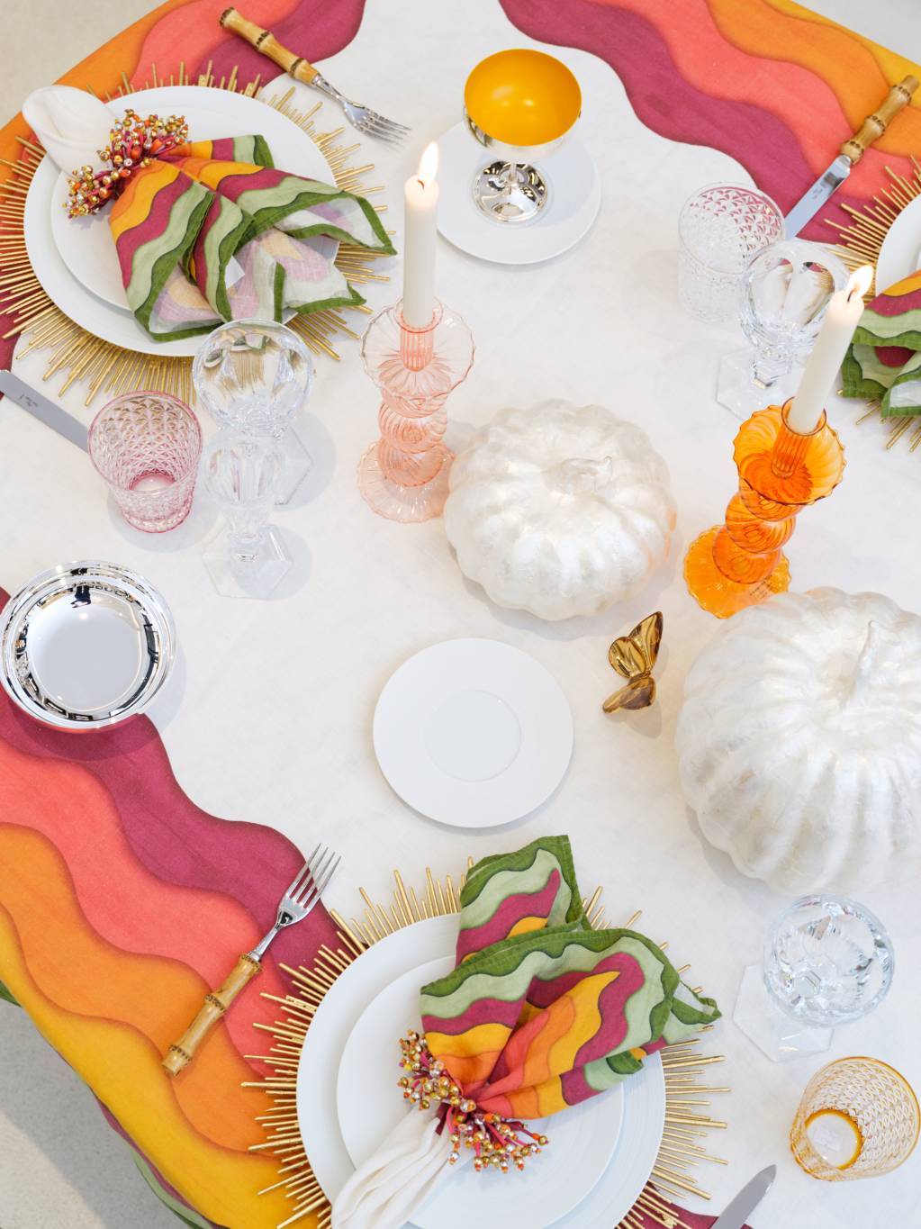 Table Arc-en-Ciel pour Halloween