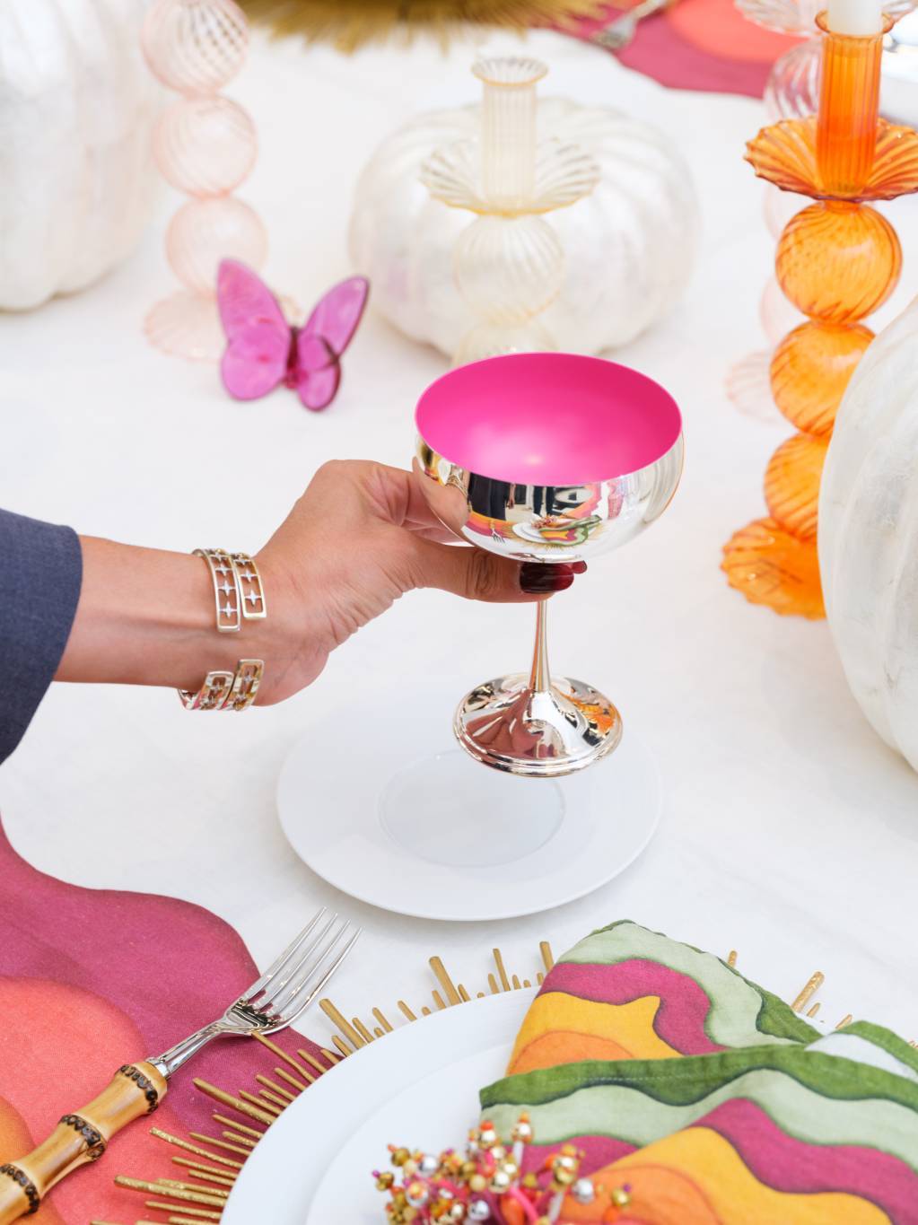 Table Arc-en-Ciel pour Halloween