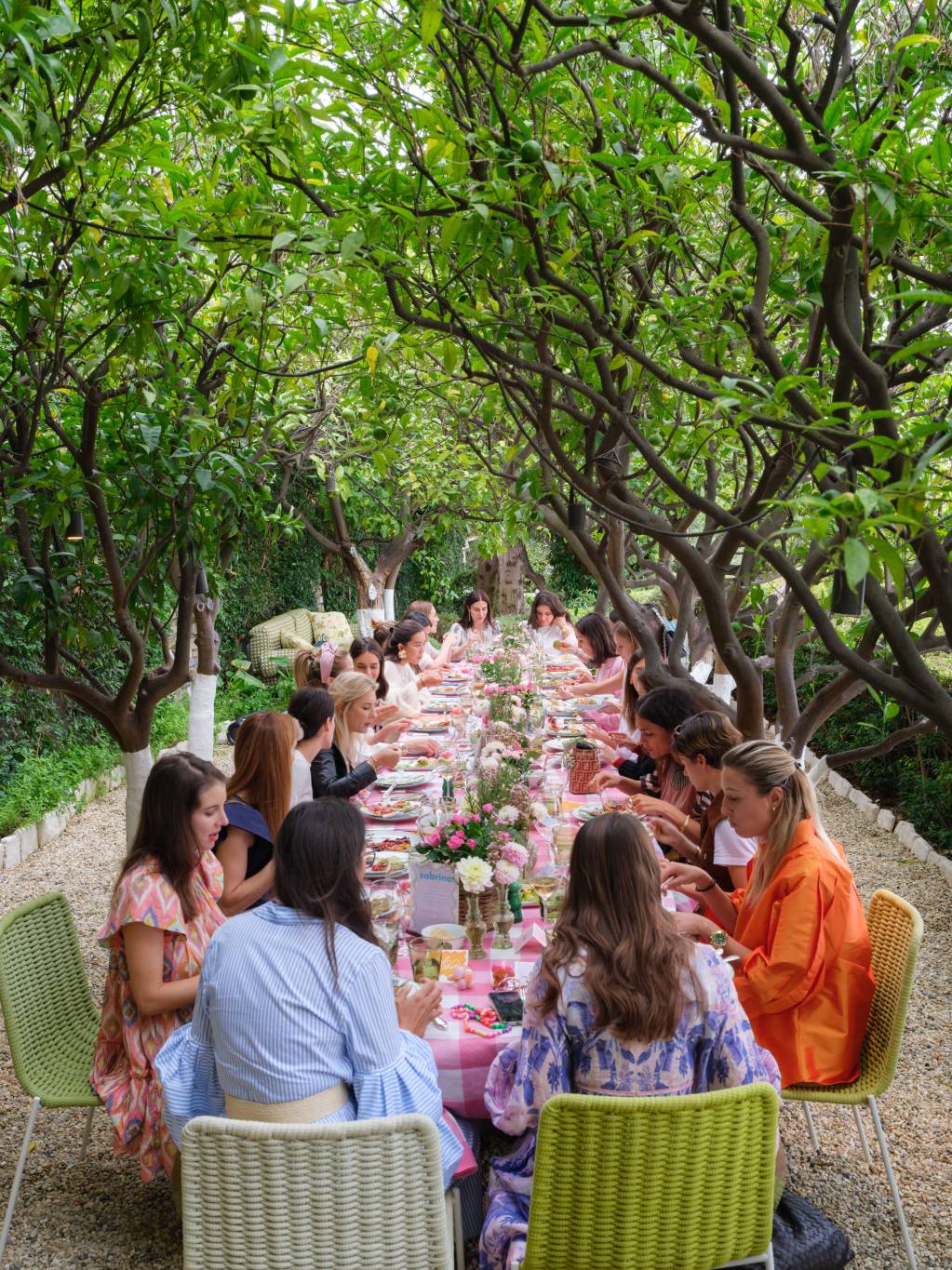 Next Gen Lunch: a Beautiful Garden Gathering on the Riviera