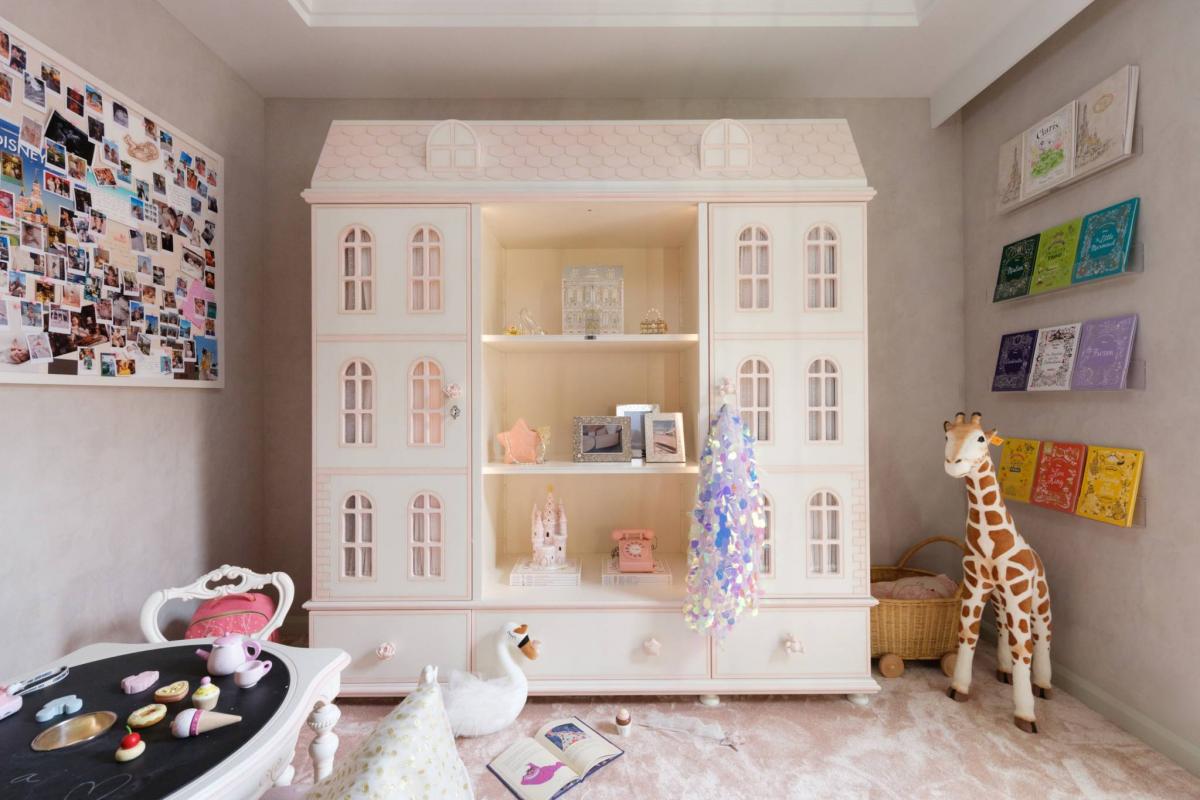 Dollhouse-Inspired Playroom