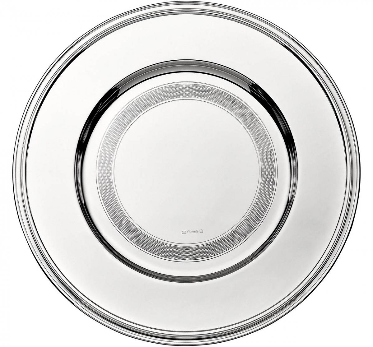 Albi Silver-Plated Charger Presentation Plate