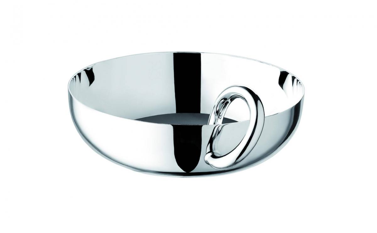 Vertigo Silver-Plated Snack/Tinket Bangle Bowl Medium Size