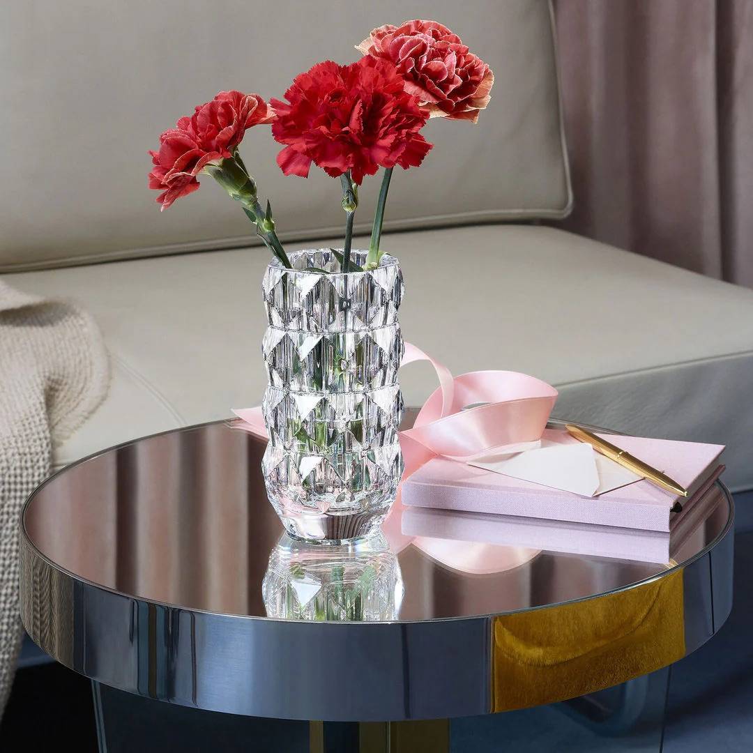 Louxor Vase Round Clear