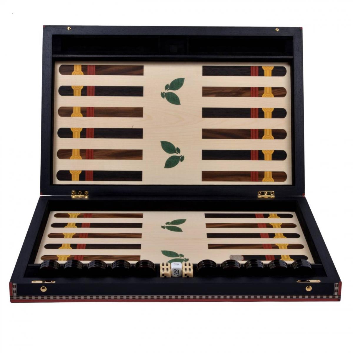 Backgammon Alba Sycomore Black