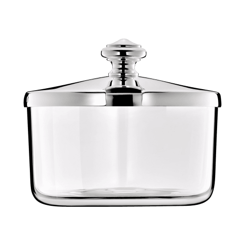 Albi Silver-Plated Lidded Cheese/Condiment Dish