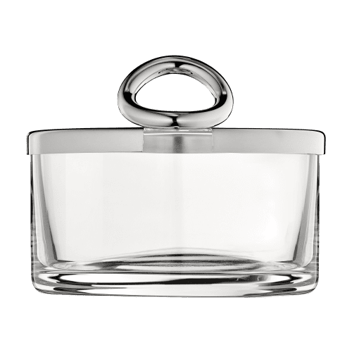 Vertigo Silver-Plated Cheese/ Jam Dish