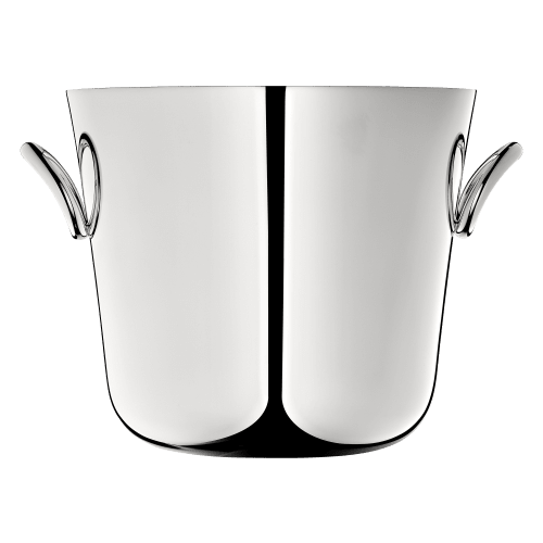 Vertigo Silver-Plated Ice Bucket