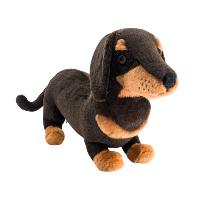 Ma peluche Teckel Eugène 40cm