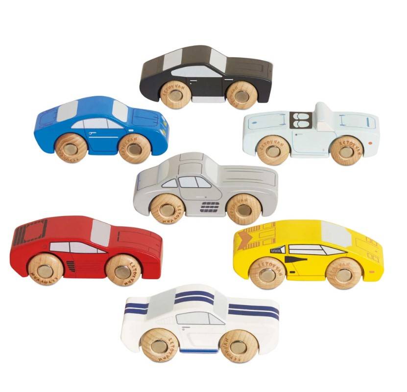 Classic Wooden Sports Cars