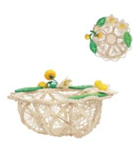 Mini Orange Market Bread Basket - Set of 2