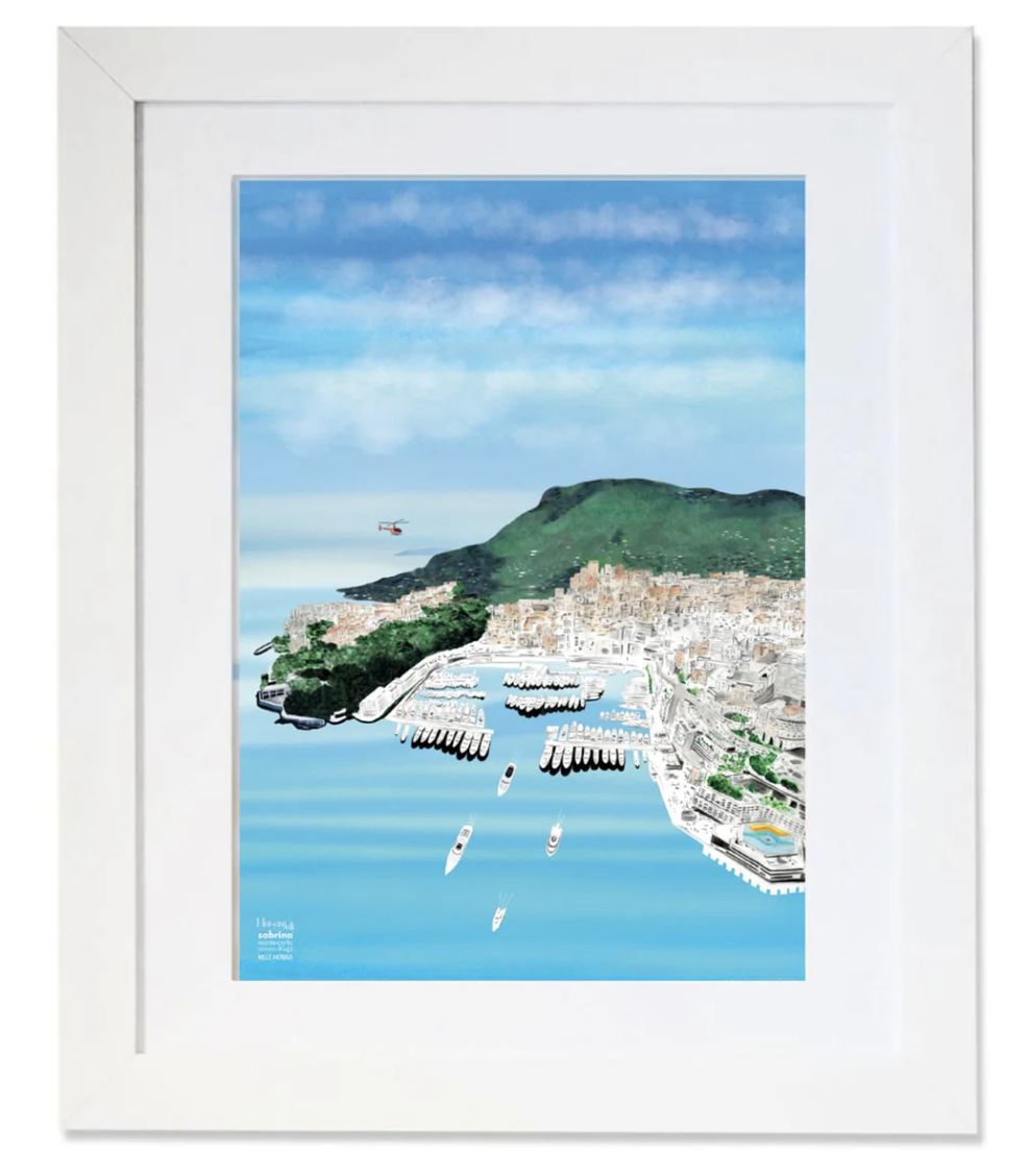 Cadre Port De Monaco