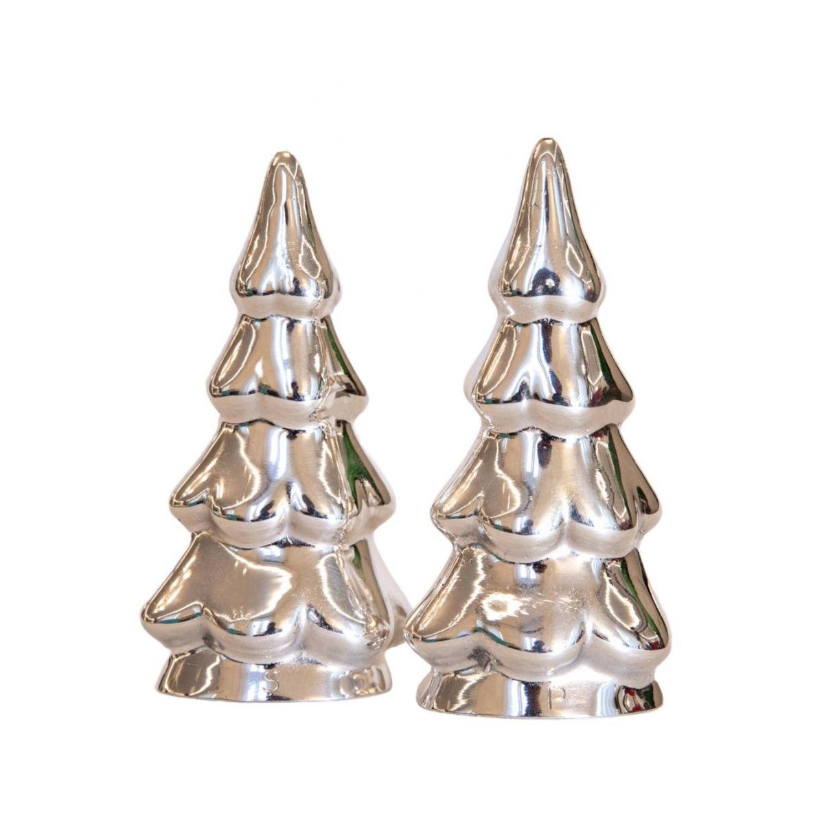 Salt and Pepper Shakers Silver-Plated