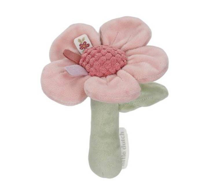 Hochet peluche Fleur - Fairy Garden