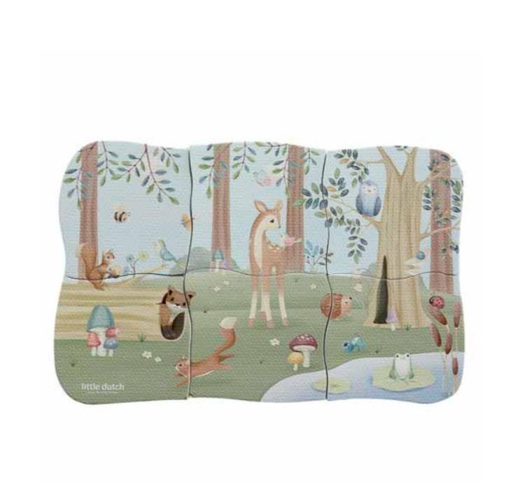Puzzle de mousse de bain - Forest Friends
