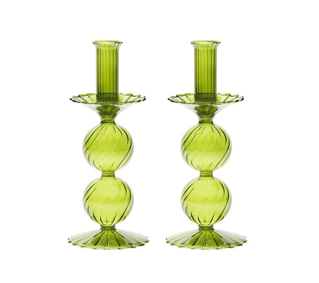Candlestick Bella S2 Olive