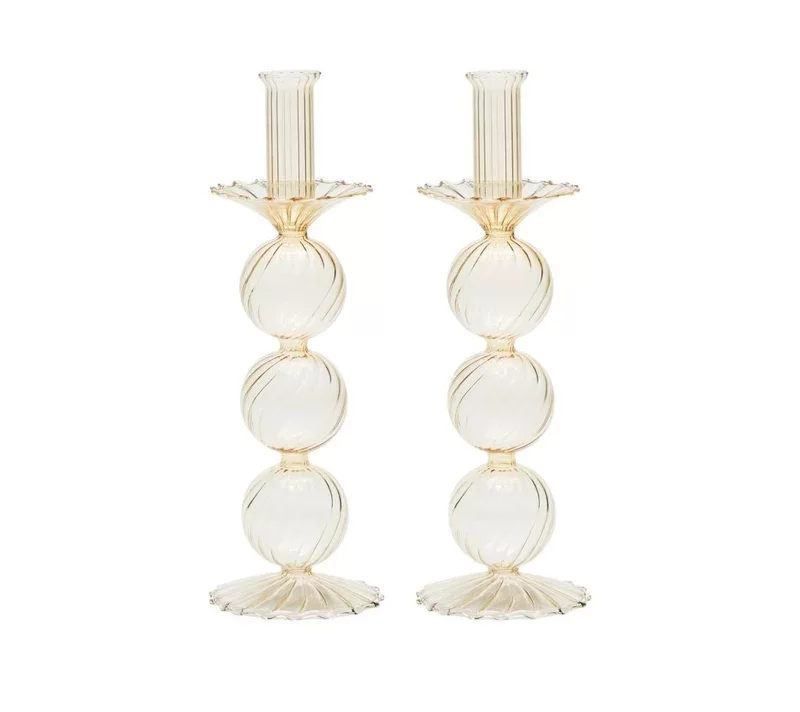 Candlestick Iris S2 Champagne