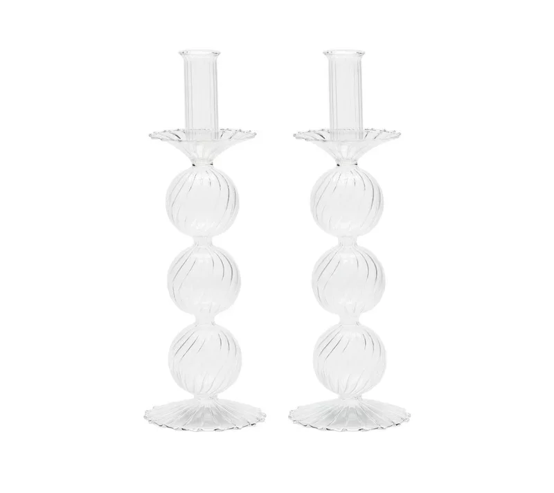 Candlestick Iris S2 Clear
