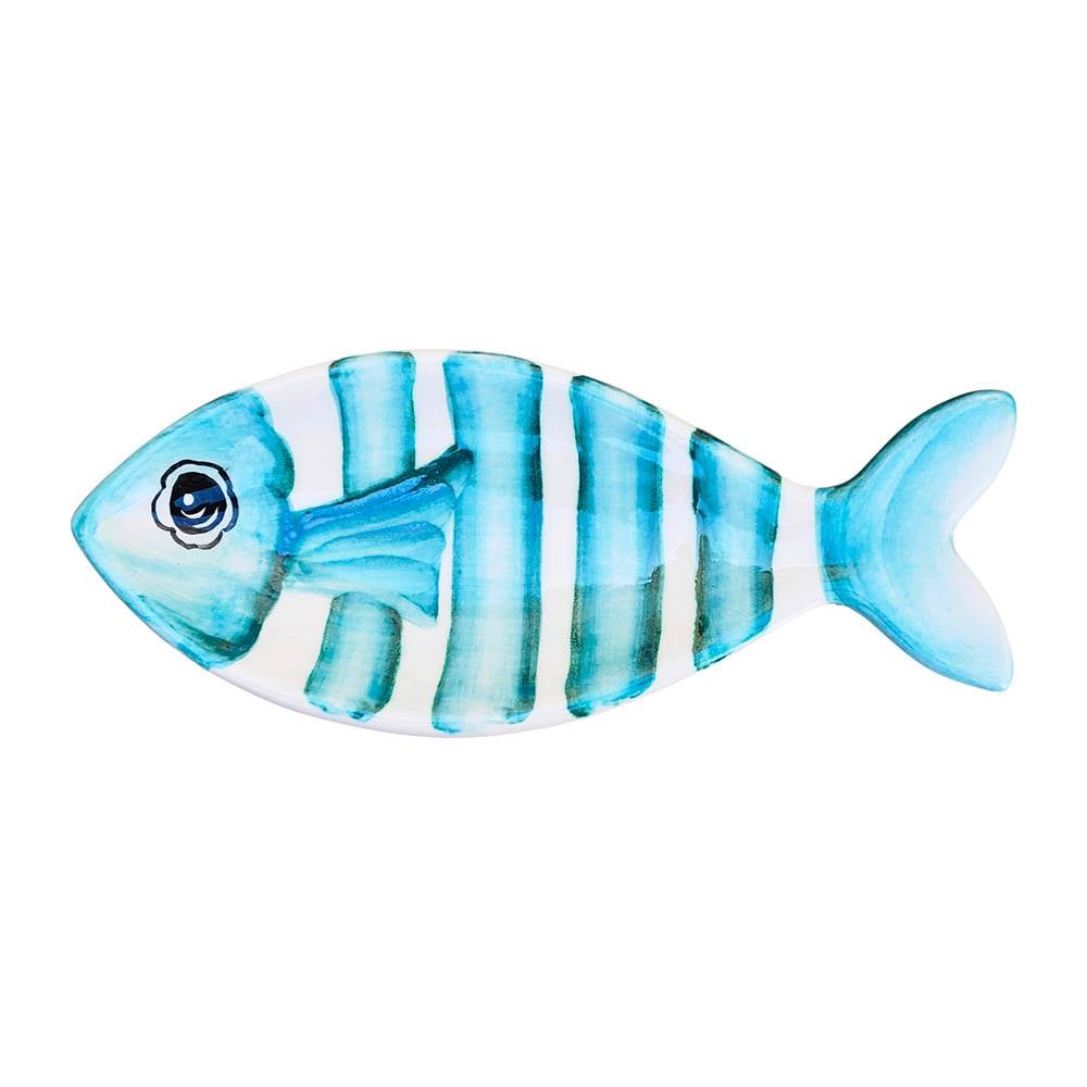 The Fish Ceramic Plates 25cm