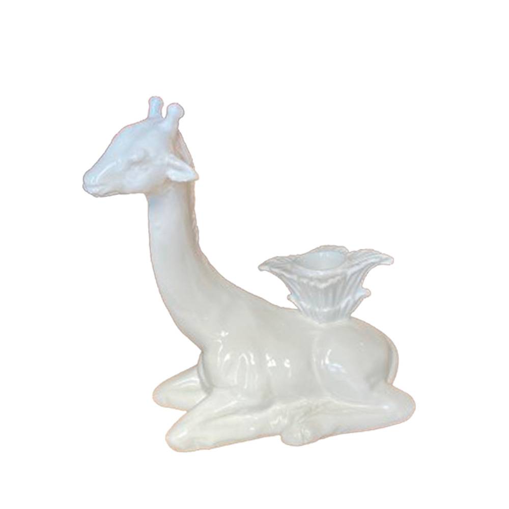 THE GIRAFFES CERAMIC CANDLESTICK HOLDER 2