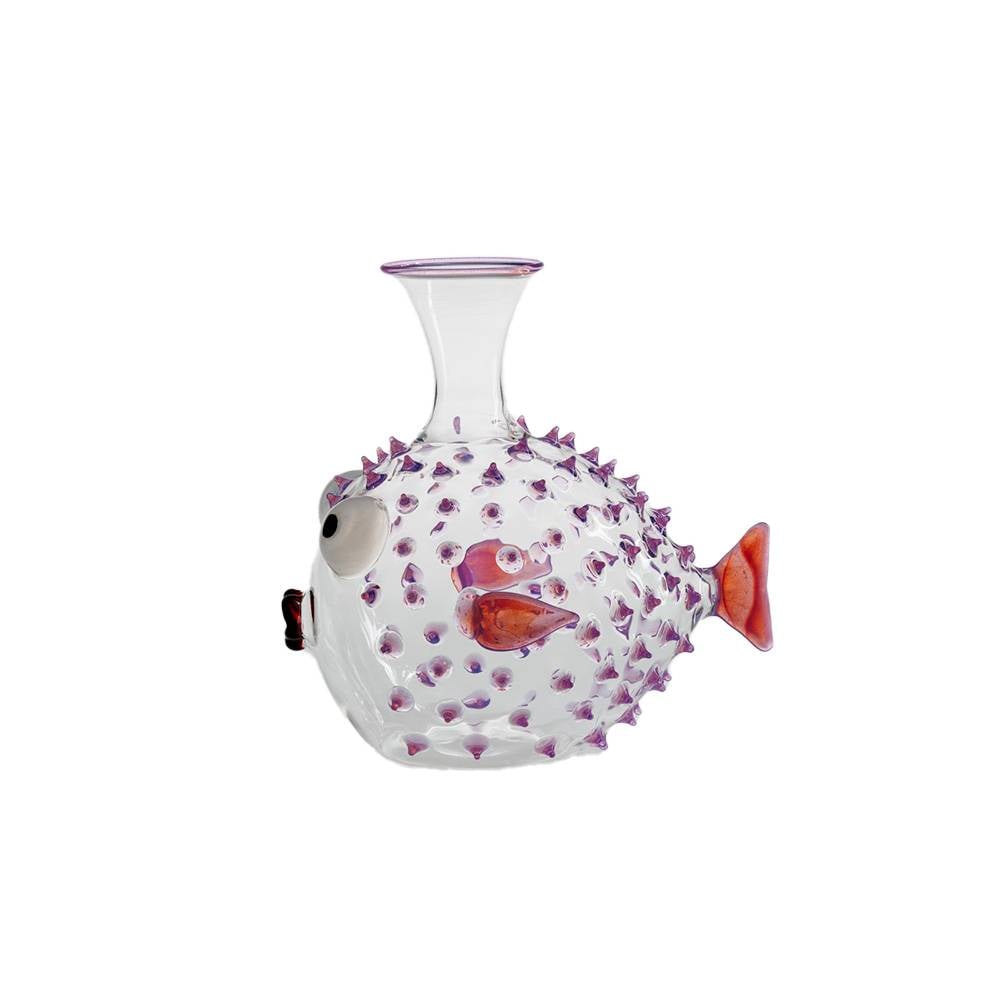 Pufferfish Decanter Pink Slime