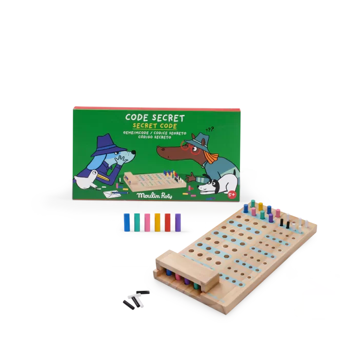 Code secret en bois