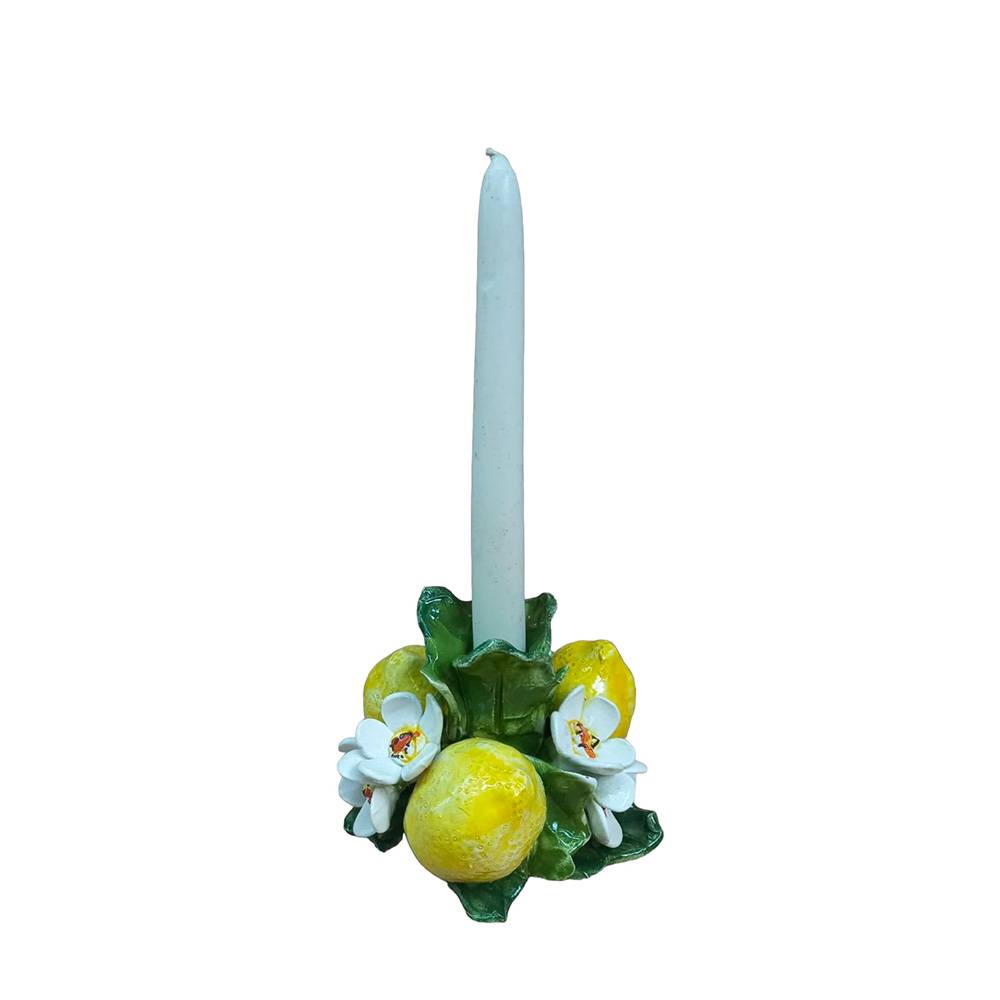 LEMON COLLECTION CANDLESTICK HOLDER SMALL