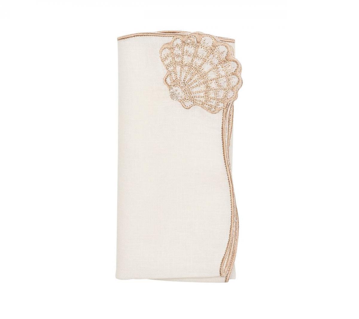 Napkin Beachcomber White/Natural Set Of 4