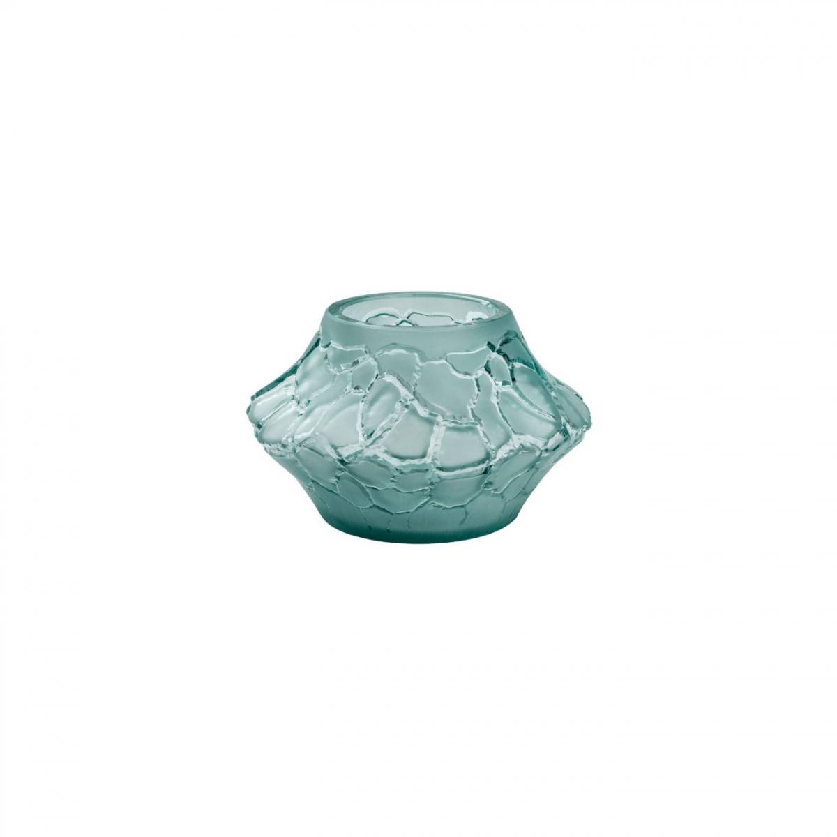 Caldera small vase-votive Persepolis blue crystal