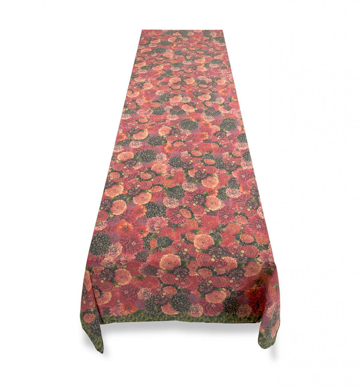 Dahlia Linen Tablecloth 165x300cm