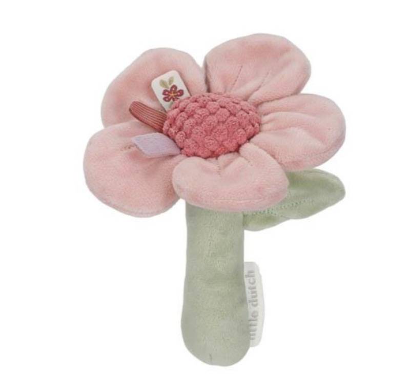 Hochet peluche Fleur - Fairy Garden