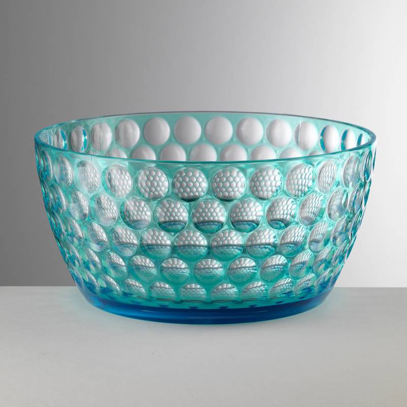 SALAD BOWL LENTE TURQUOISE