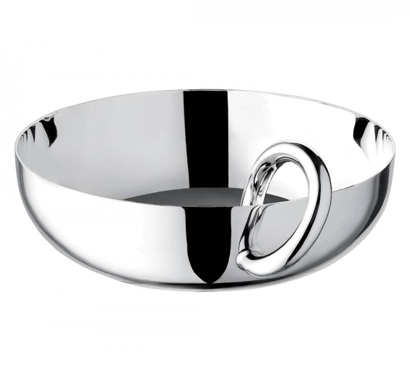 Vertigo Silver-Plated Snack/Tinket Bangle Bowl, Large Image