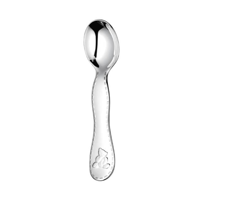 Silver-Plated Baby Spoon Charlie Bear