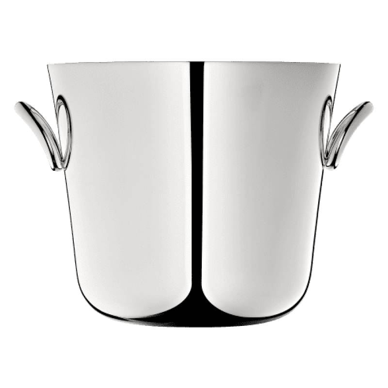 Vertigo Silver-Plated Ice Bucket