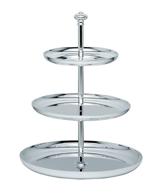 Albi Silver-Plated Three-Tierss Dessert Stand Image