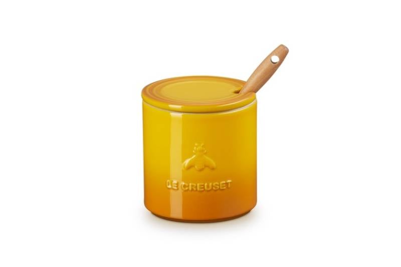 Pot à miel Signature en céramique avec cuillère Image