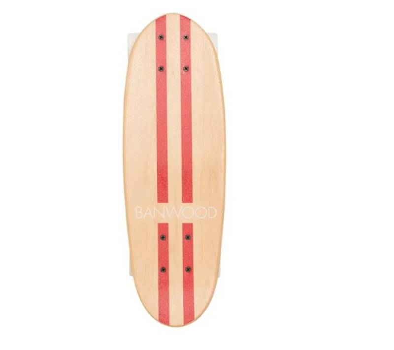 Skateboard Banwood - Rouge