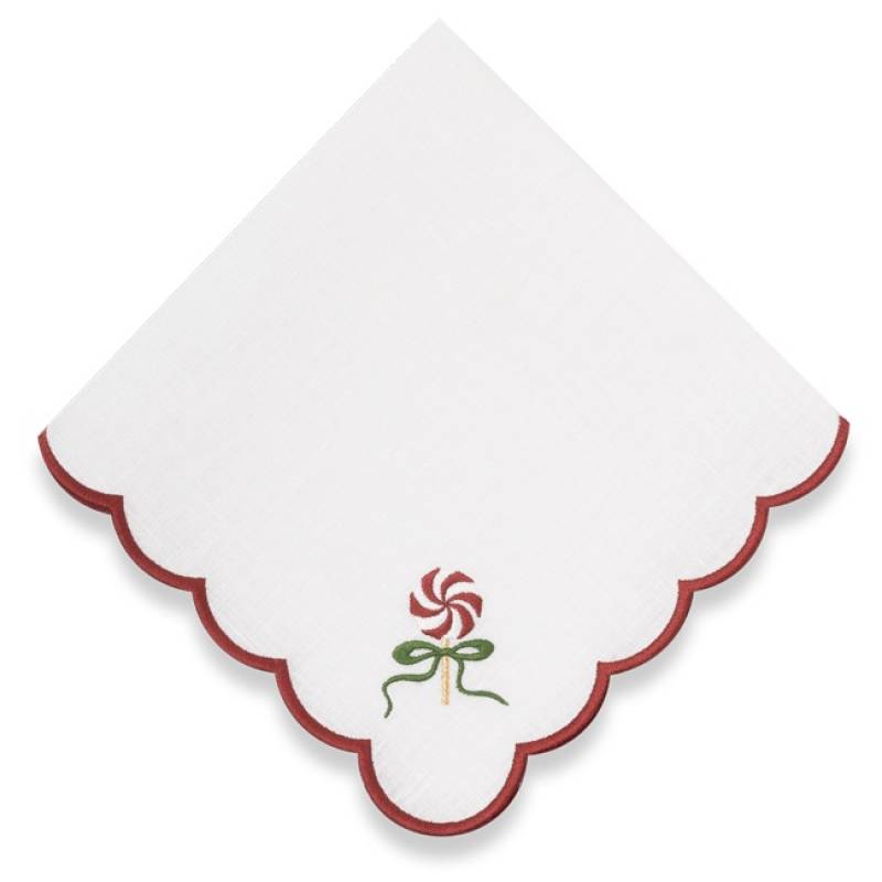 Napkin Christmas Candy Set of 2