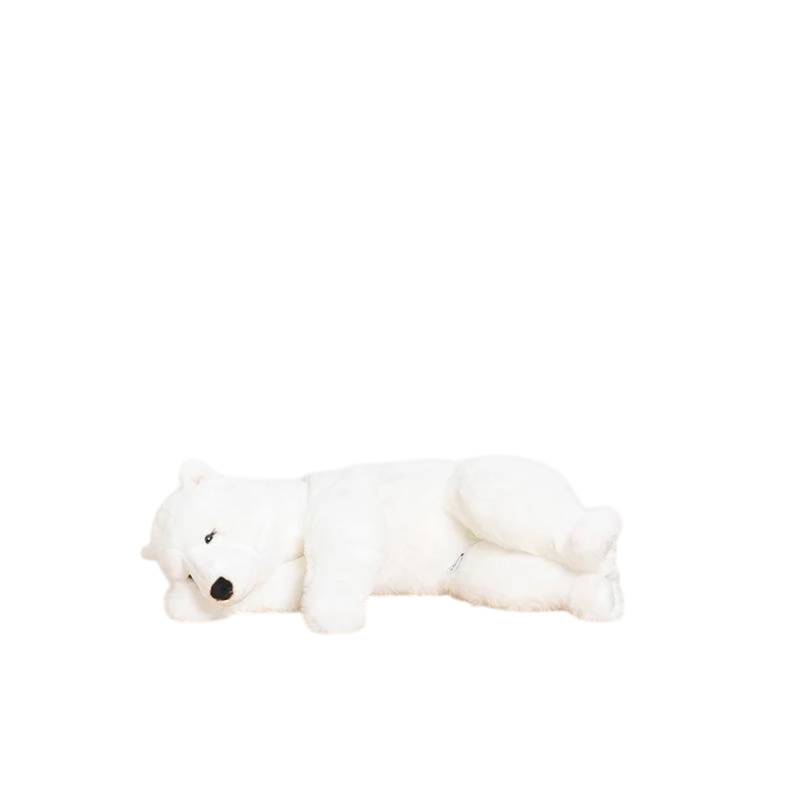 Ours Lucien Dormeur Blanc 65 cm