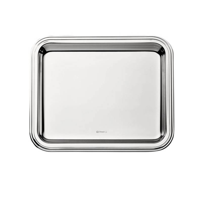 Albi Silver-Plated Rectangular Tray, Small