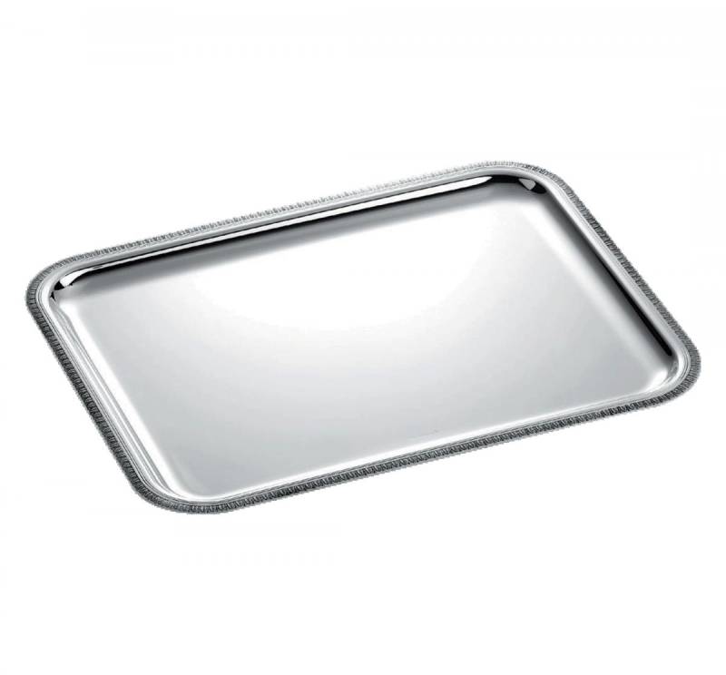 Malmaison Silver-Plated Rectangular Tray, Large