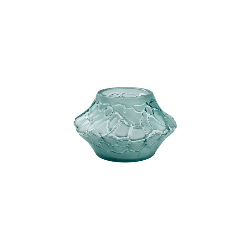 Vase-photophore Caldera petit modèle bleu