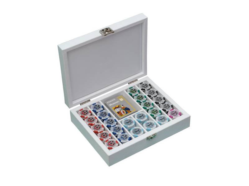 Poker Set Buffalo Leather Turquoise