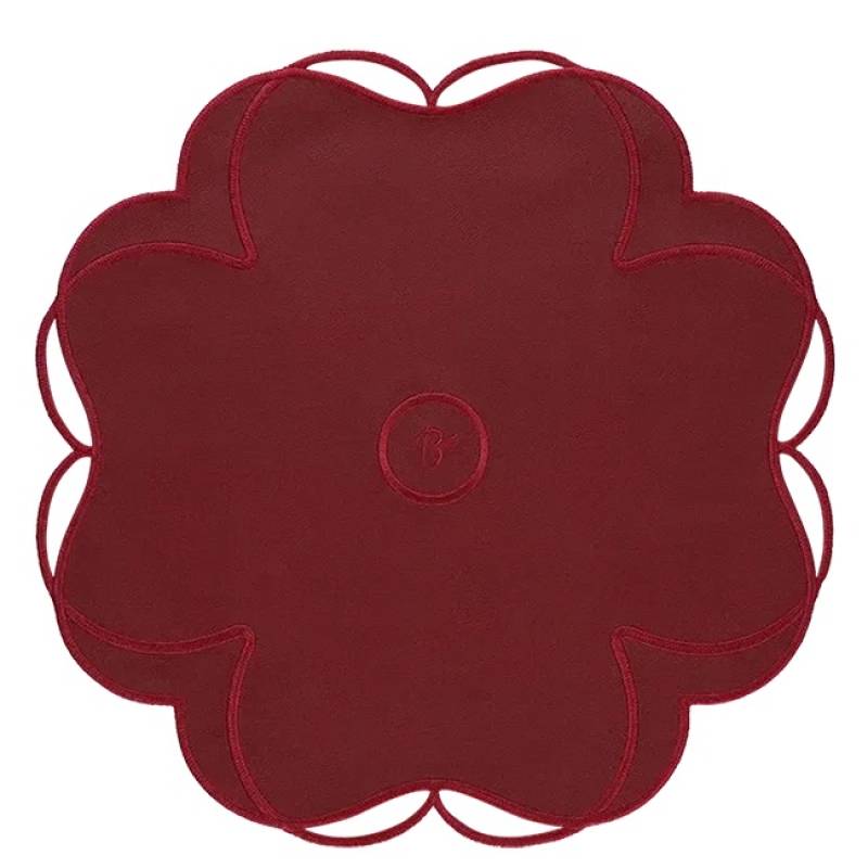 Placemat Jardin Burgundy Set of 2
