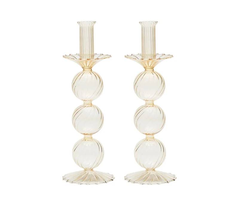 Candlestick Iris S2 Champagne