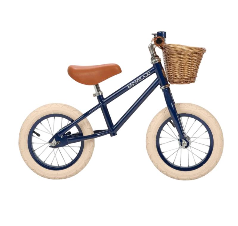 VÉLOS D'ÉQUILIBRE VINTAGE BANWOOD - BLEU MARINE