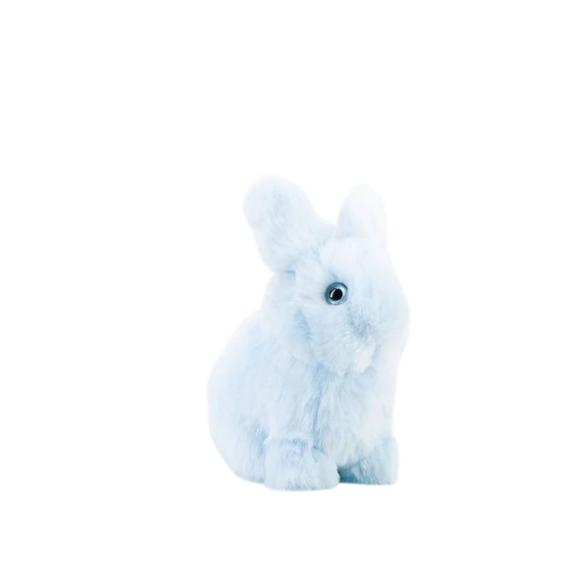 Lapin Léon Assis Ciel 15 cm