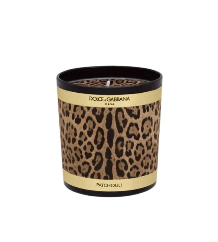 Leopard Candle
