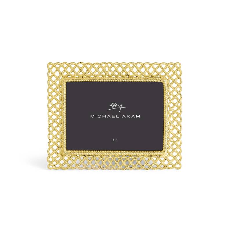 Love Knot Frame Gold 5x7